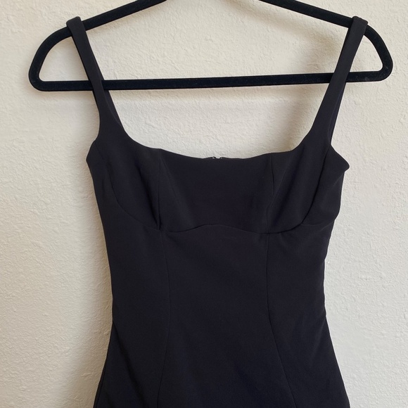 HOUSE OF CB 'Lilou' Black Ruffle Hem‎ Dress /Size XS NWOT - Picture 10 of 17